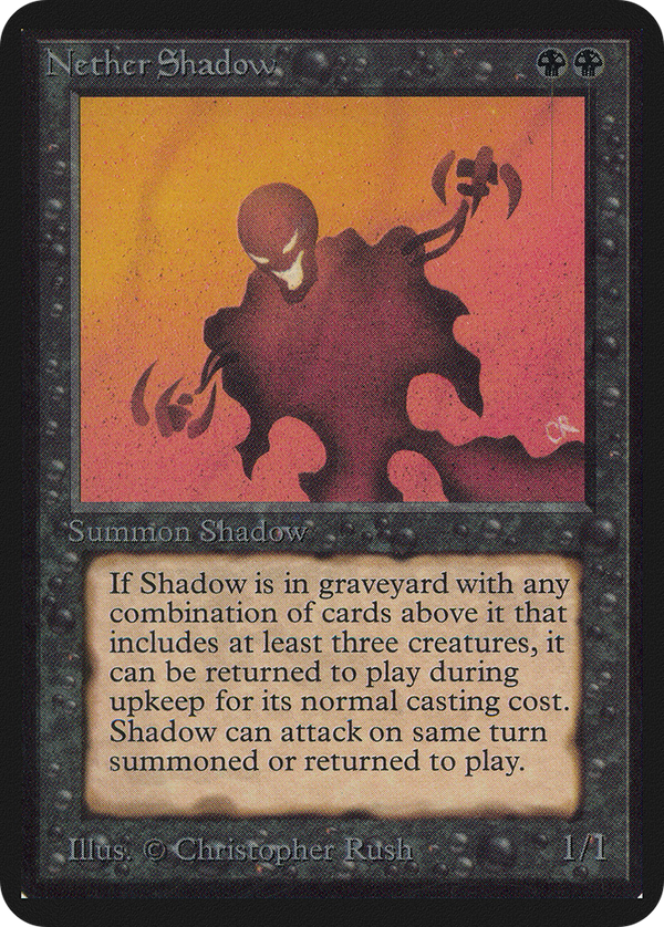 Nether Shadow (LEA-) - Limited Edition Alpha