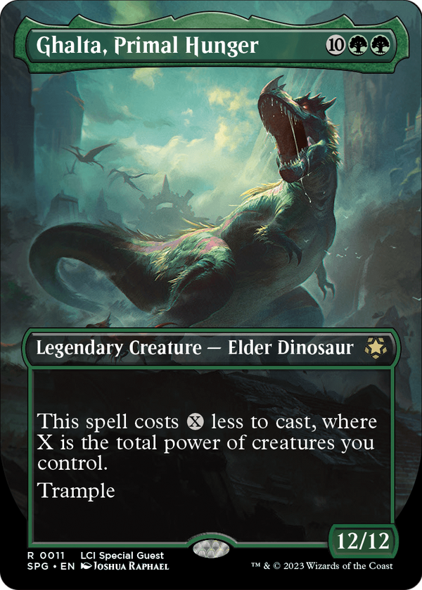 Ghalta, Primal Hunger (Borderless) (SPG-011) - Special Guests
