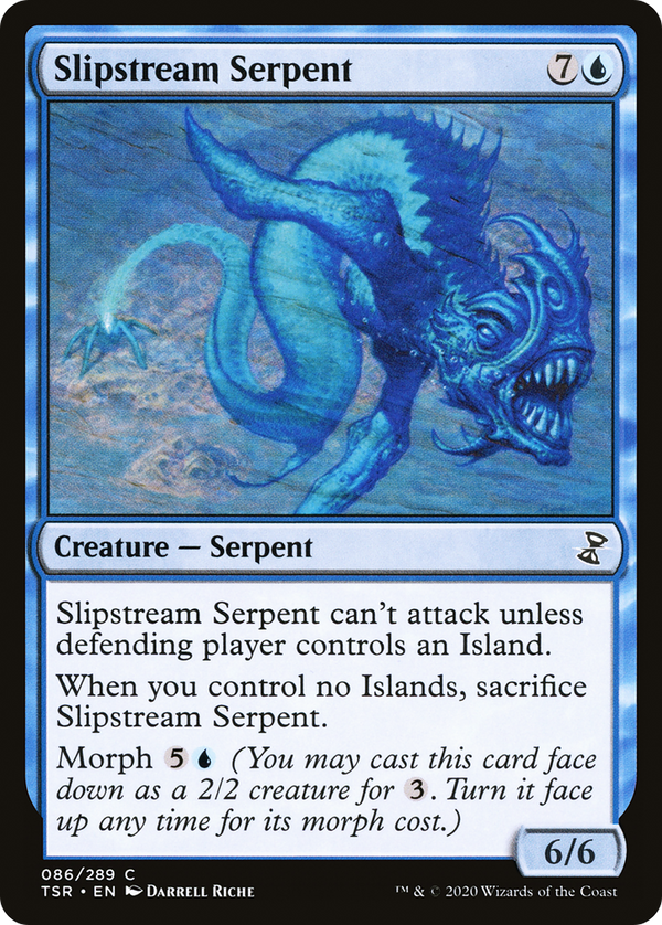 Slipstream Serpent (TSR-086) - Time Spiral Remastered Foil