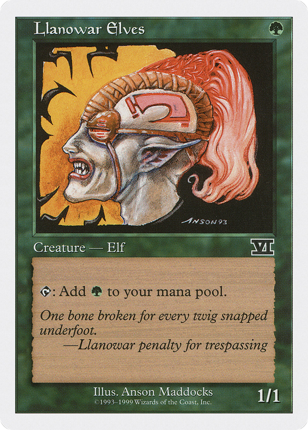 Llanowar Elves (BRB-) - Battle Royale Box Set