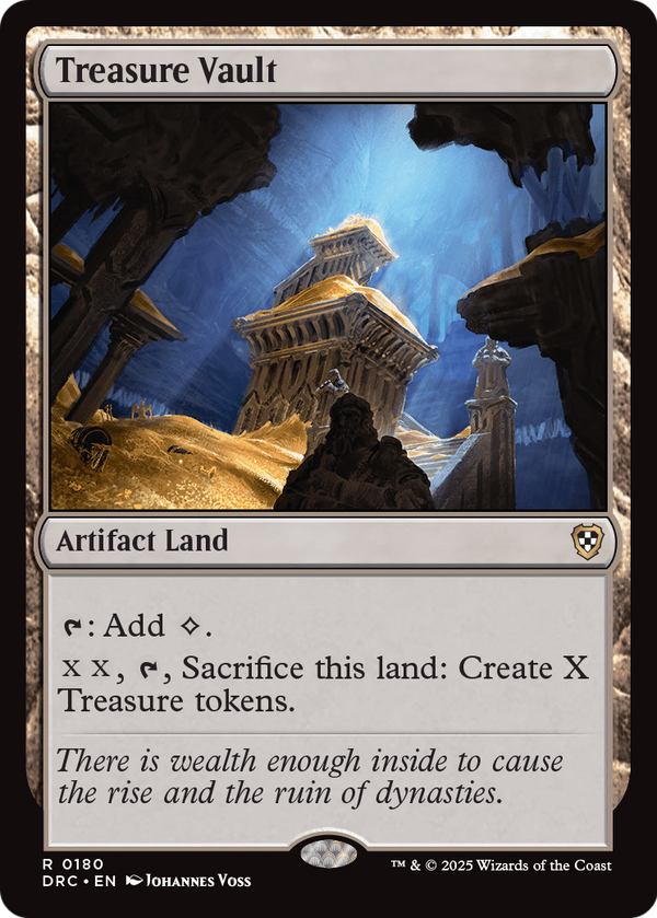 Treasure Vault (DRC-180) - Commander: Aetherdrift