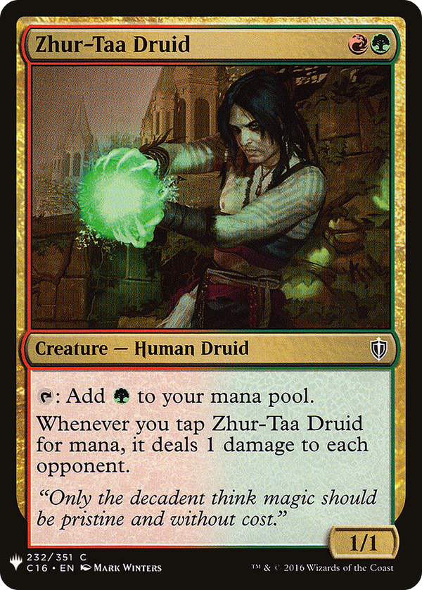 Zhur-Taa Druid (LIST-C16-232) - The List