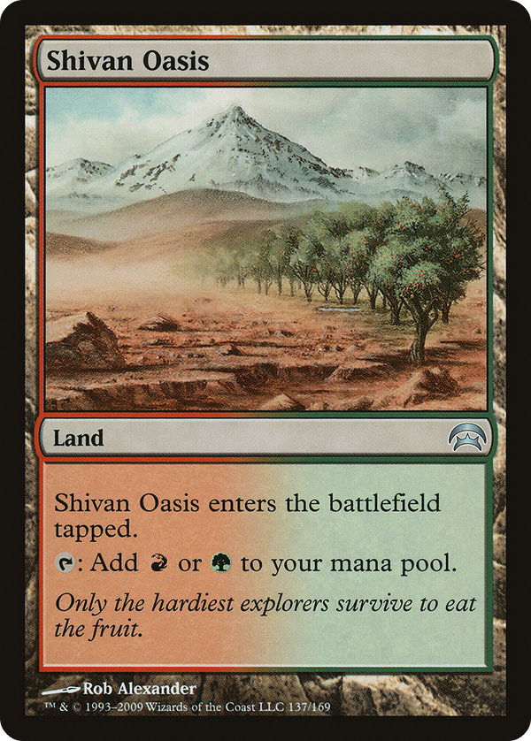 Shivan Oasis (HOP-137) - Planechase