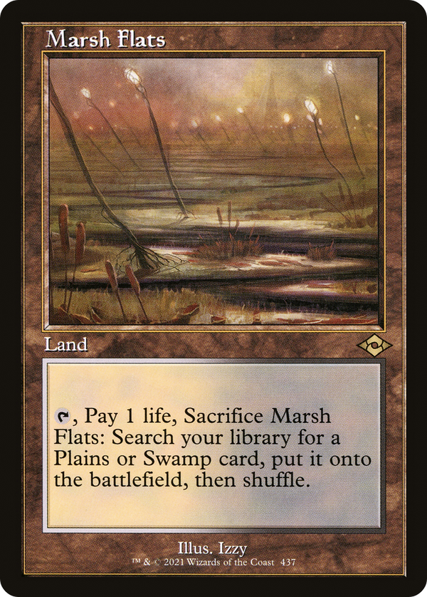 Marsh Flats (Retro Frame) (MH2-437) - Modern Horizons 2 Foil