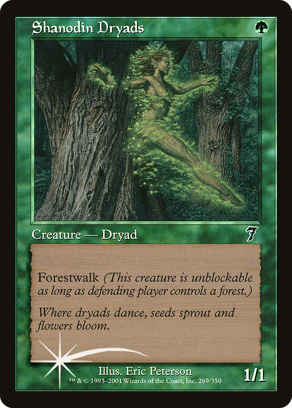 Shanodin Dryads (7ED-269★) - 7th Edition