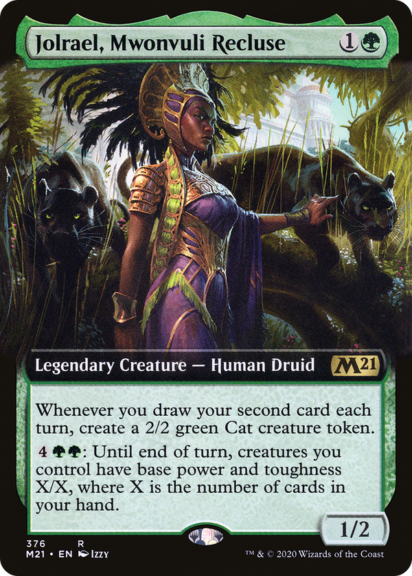 Jolrael, Mwonvuli Recluse (Extended Art) (M21-376) - Core Set 2021: (Extended Art) Foil