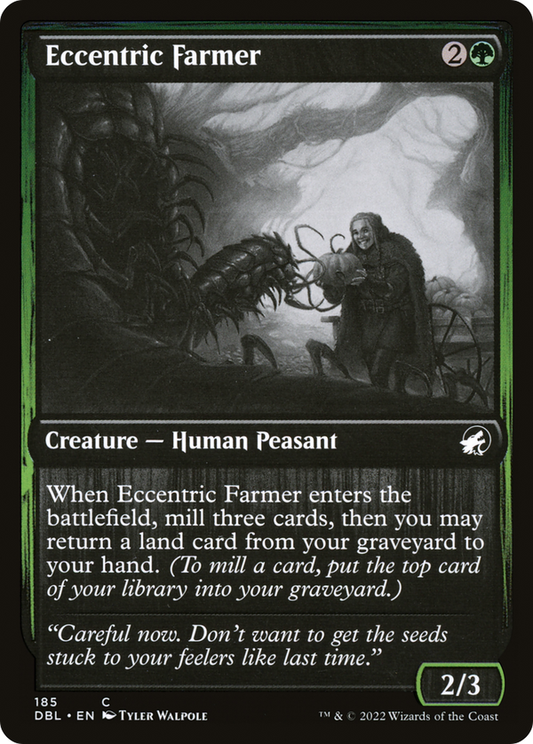 Eccentric Farmer (DBL-185) - Innistrad: Double Feature