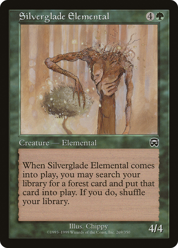 Silverglade Elemental (MMQ-269) - Mercadian Masques Foil