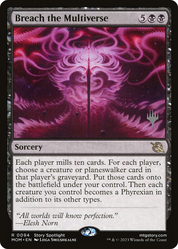 Breach the Multiverse (PPMOM-094) - March of the Machine Promos