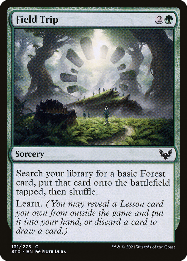 Field Trip (STX-131) - Strixhaven: School of Mages Foil