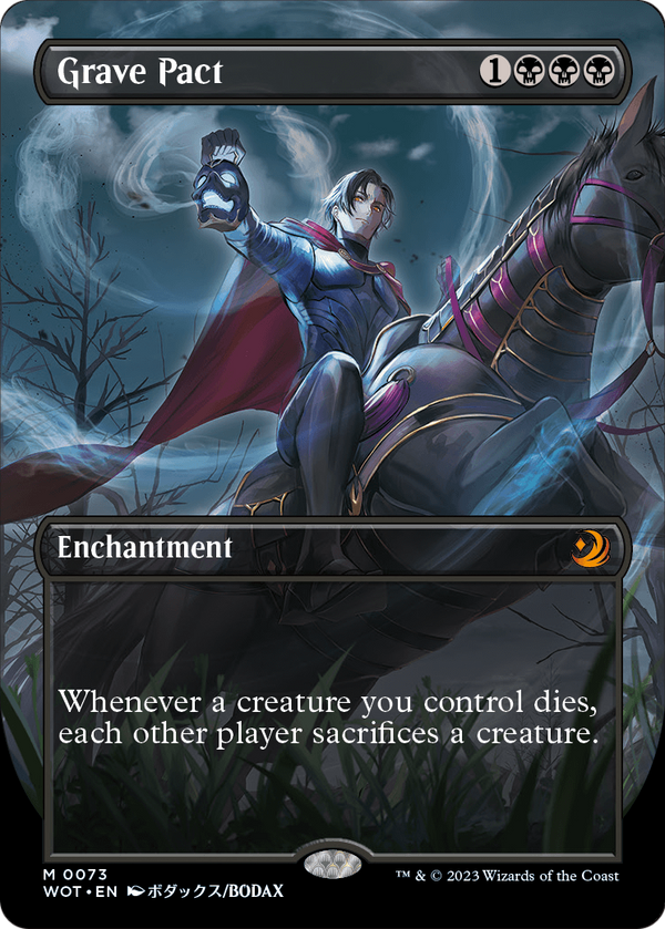 Grave Pact (Anime Borderless) (WOT-073) - Wilds of Eldraine: Enchanting Tales Foil