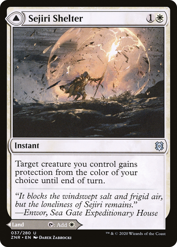Sejiri Shelter (ZNR-037) - Zendikar Rising Foil