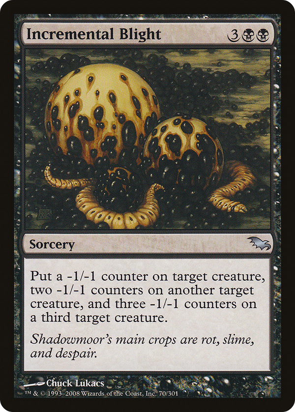 Incremental Blight (SHM-070) - Shadowmoor
