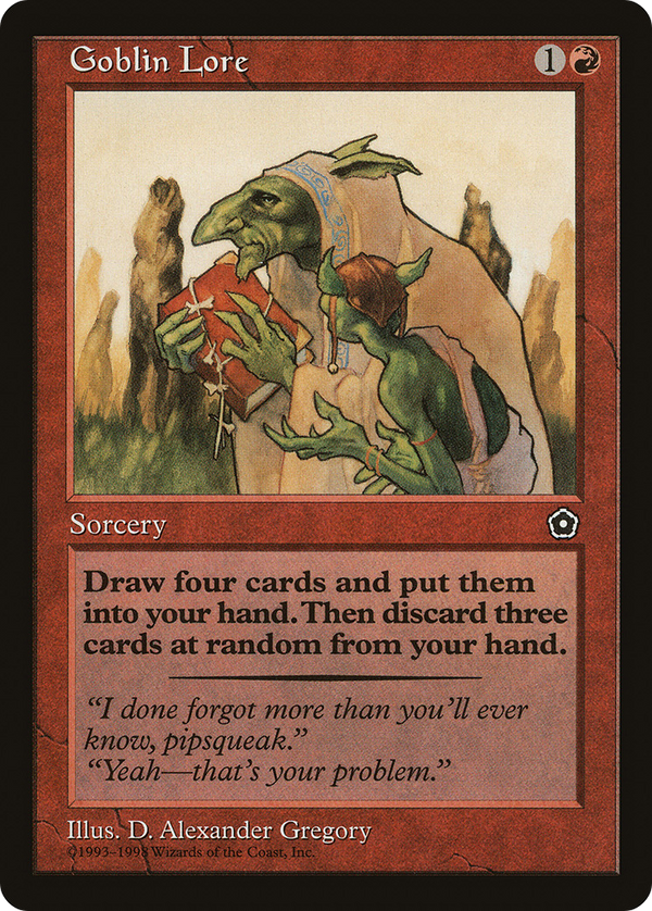 Goblin Lore (P02-) - Portal Second Age