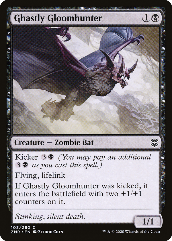 Ghastly Gloomhunter (ZNR-103) - Zendikar Rising Foil