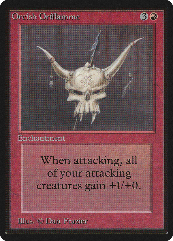Orcish Oriflamme (LEB-) - Limited Edition Beta