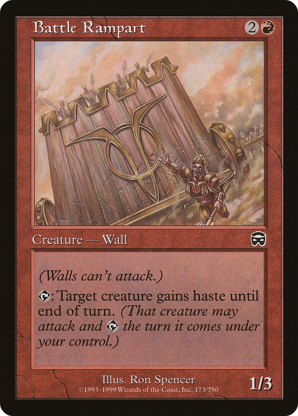 Battle Rampart (MMQ-173) - Mercadian Masques