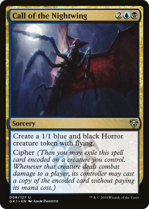 Call of the Nightwing (GR1-008) - GRN Guild Kit