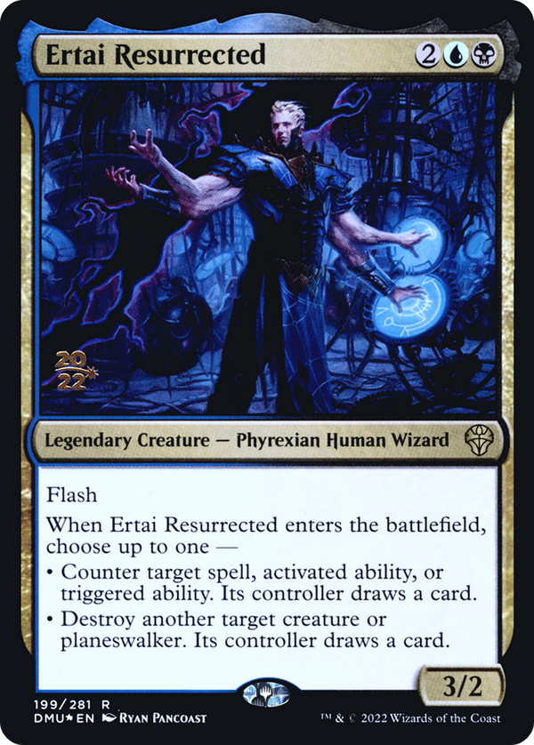 Ertai Resurrected (PRE-199) - Dominaria United Promos Foil