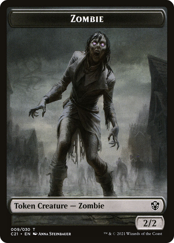 Zombie (TC21-009) - Commander 2021 Tokens