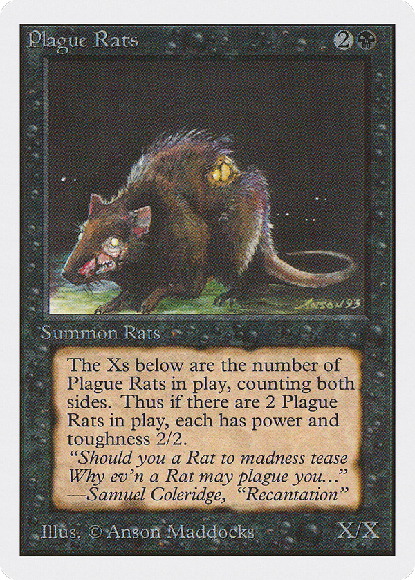 Plague Rats (2ED-) - Unlimited Edition