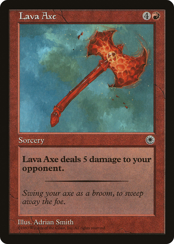 Lava Axe (POR-) - Portal