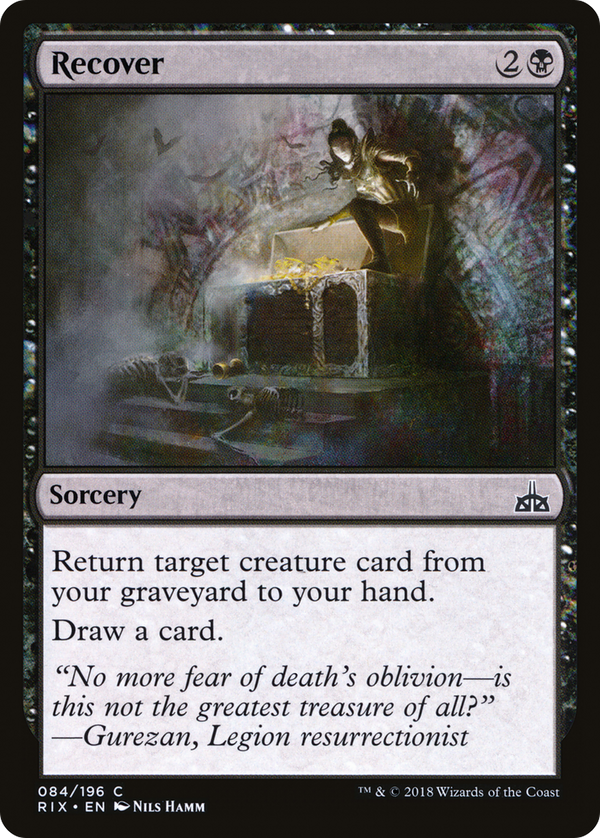 Recover (RIX-084) - Rivals of Ixalan
