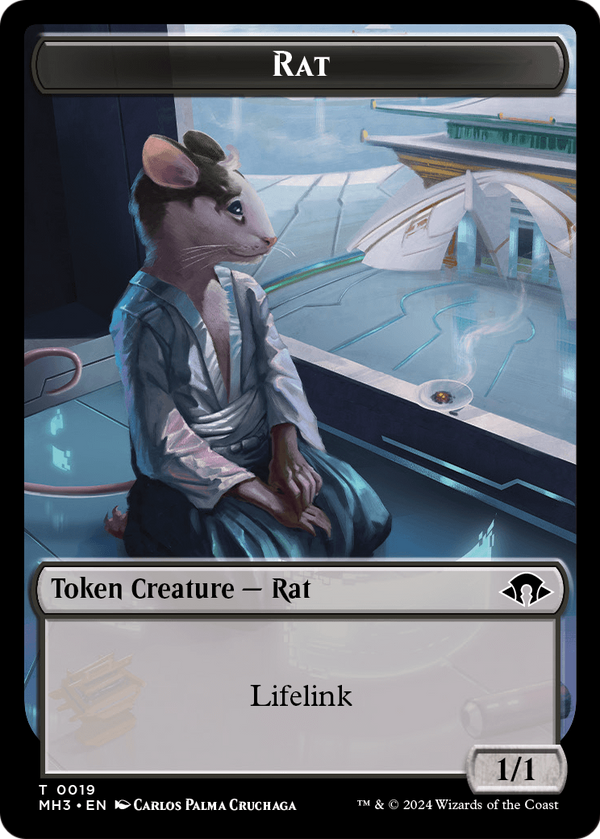 Rat (TMH3-019) - Modern Horizons 3 Tokens Foil