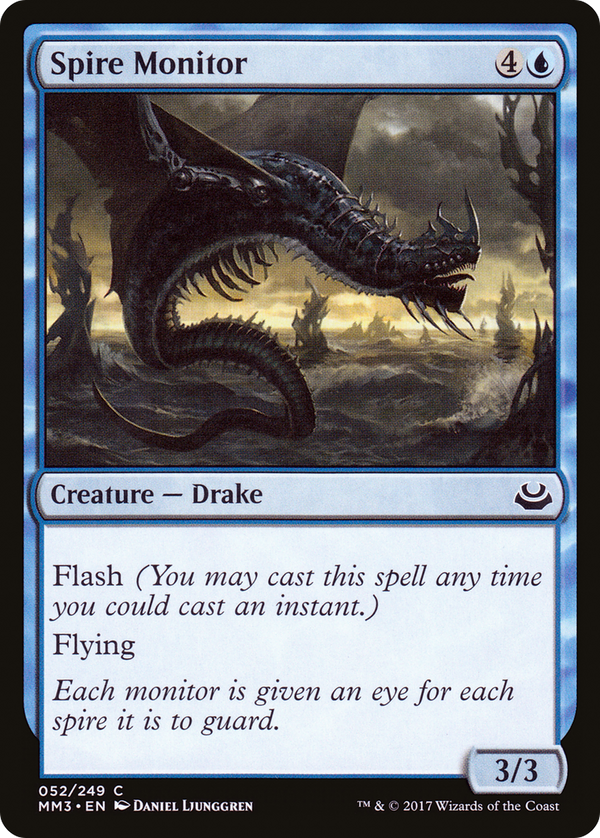Spire Monitor (MM3-052) - Modern Masters 2017 Foil