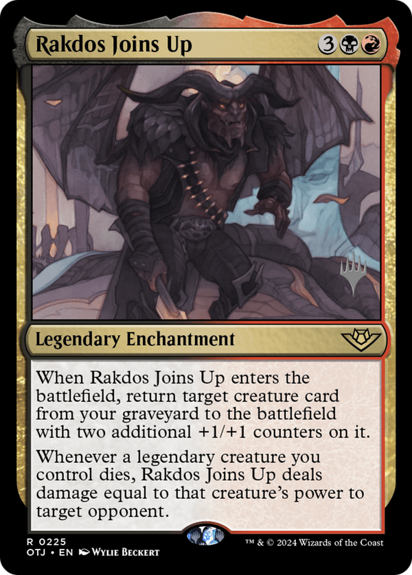Rakdos Joins Up (PPOTJ-225) - Outlaws of Thunder Junction Promos Foil