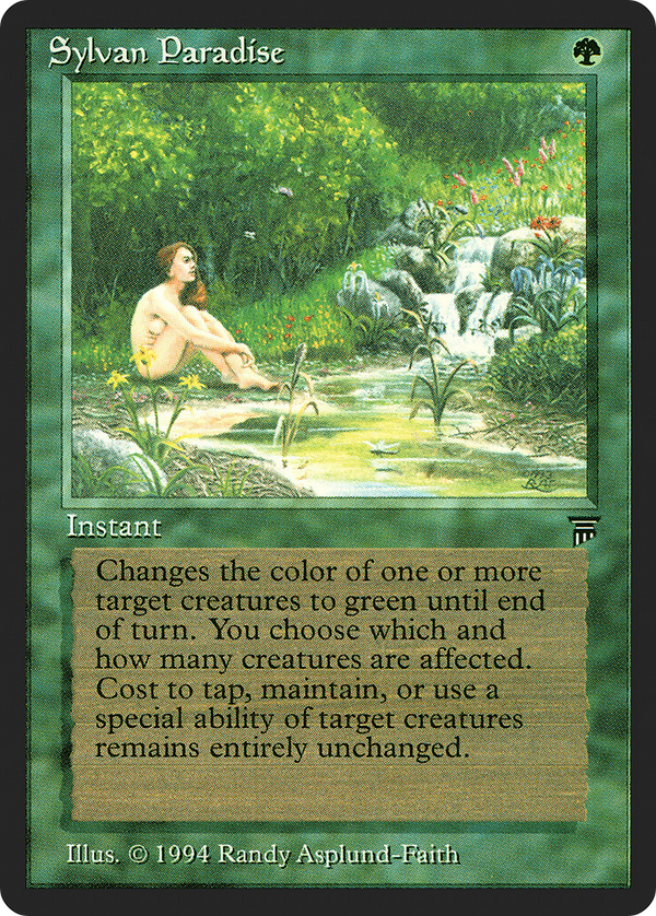 Sylvan Paradise (LEG-) - Legends