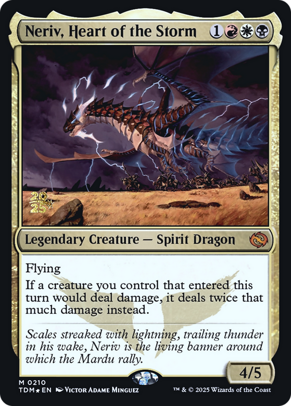 Neriv, Heart of the Storm (PRE-210) - Prerelease Cards Foil