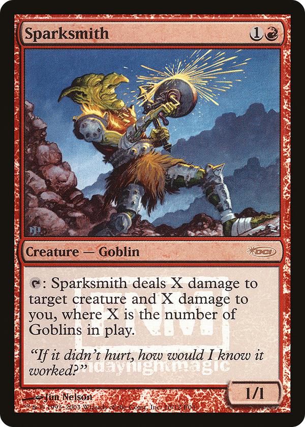 Sparksmith (FNM-010) - Friday Night Magic 2003 Foil