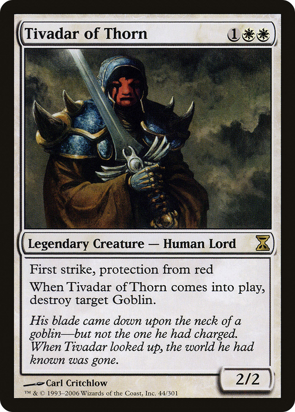 Tivadar of Thorn (TSP-044) - Time Spiral