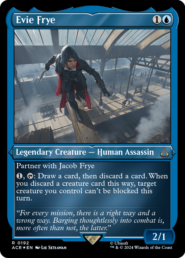 Evie Frye (Foil Etched) (ACR-192) - Assassin's Creed Foil