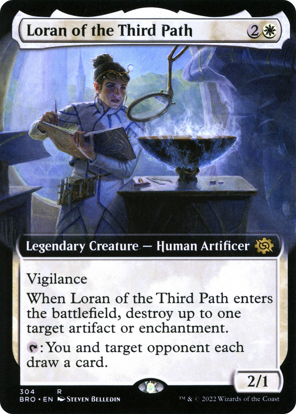 Loran of the Third Path (Extended Art) (BRO-304) - The Brothers' War: (Extended Art)