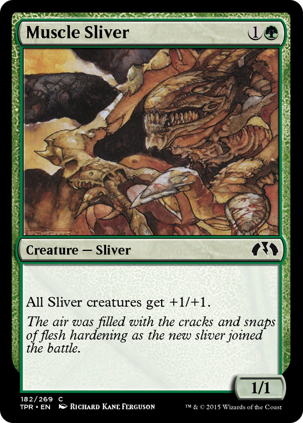 Muscle Sliver (TPR-182) - Tempest Remastered Foil