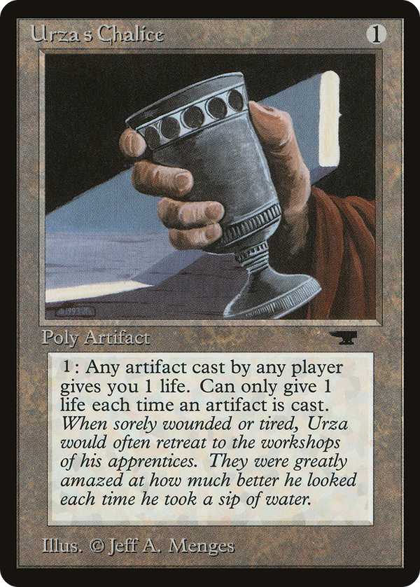 Urza's Chalice (ATQ-) - Antiquities
