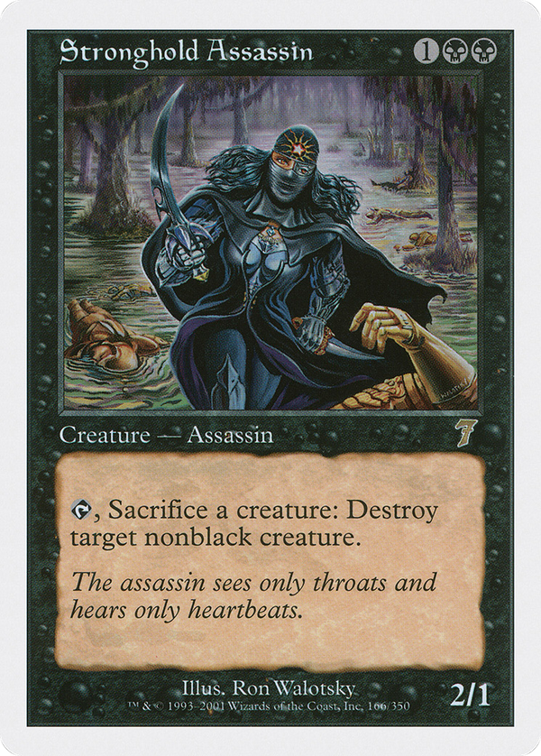 Stronghold Assassin (7ED-166) - 7th Edition Foil