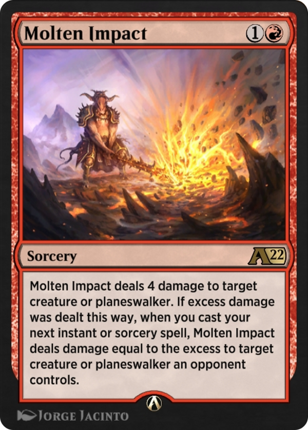 Molten Impact (YNEO-022) - Alchemy: Kamigawa