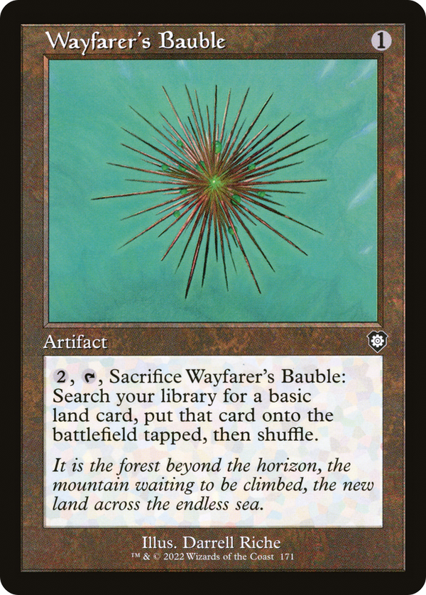 Wayfarer's Bauble (Retro Frame) (BRC-171) - The Brothers' War Commander