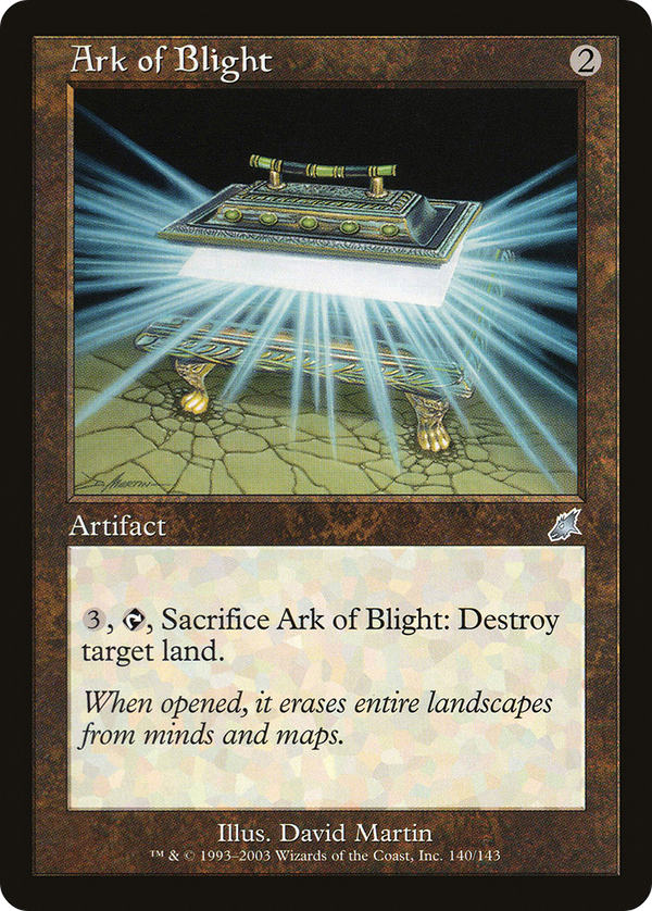 Ark of Blight (SCG-140) - Scourge Foil