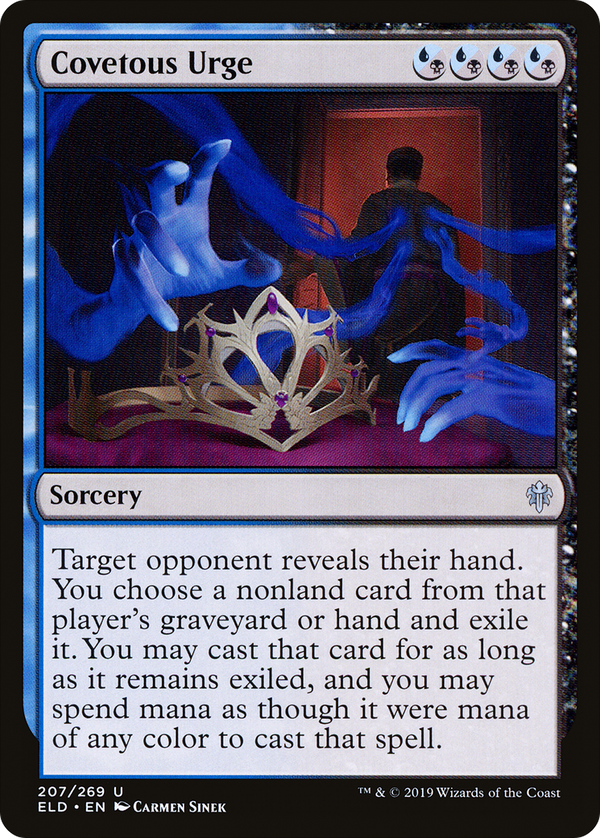 Covetous Urge (ELD-207) - Throne of Eldraine Foil
