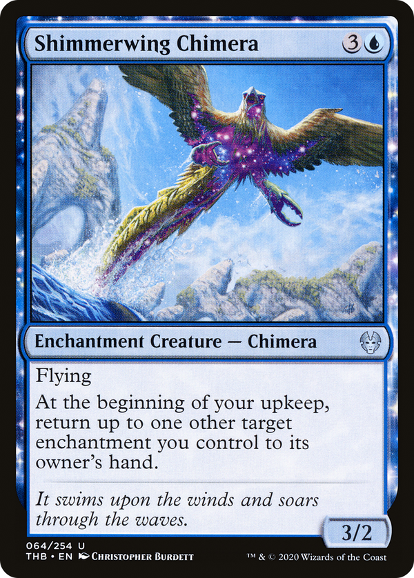 Shimmerwing Chimera (THB-064) - Theros Beyond Death: (enchantment)