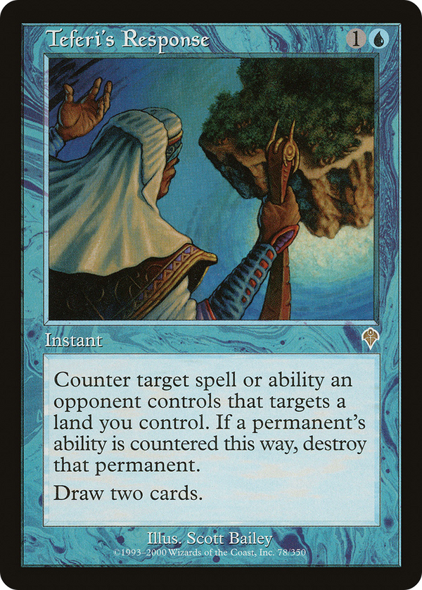 Teferi's Response (INV-078) - Invasion Foil