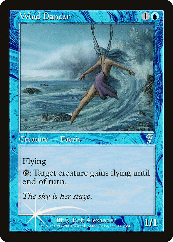 Wind Dancer (7ED-113★) - 7th Edition