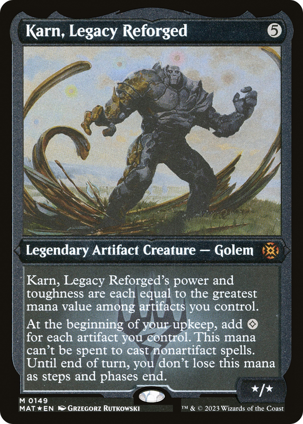 Karn, Legacy Reforged (Foil Etched) (MAT-149) - March of the Machine: The Aftermath Foil