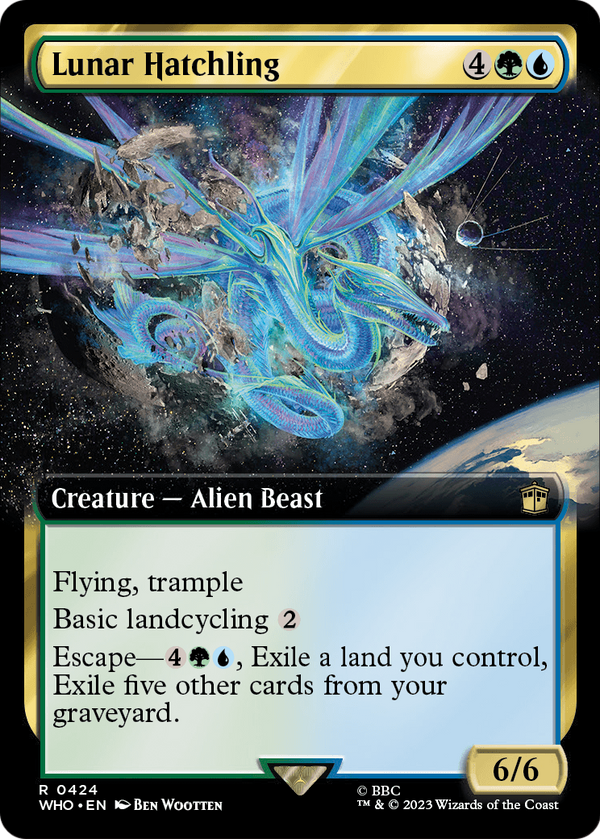 Lunar Hatchling (Extended Art) (WHO-424) - Doctor Who: (Extended Art)