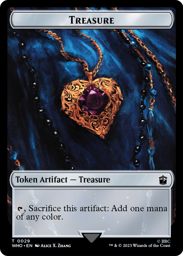 Treasure (TWHO-029) - Doctor Who Tokens