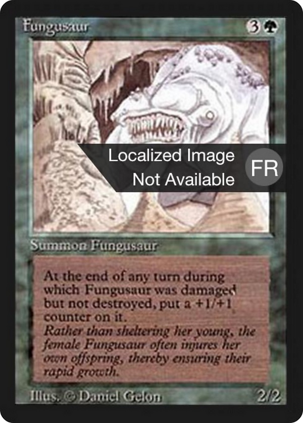 Fungusaur (FBB-) - Foreign Black Border